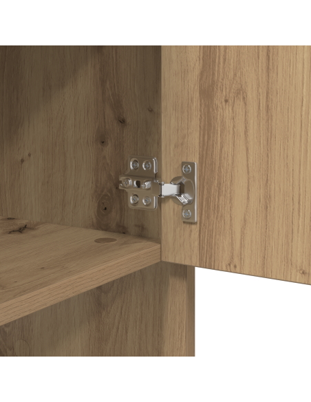 Credenza rovere artigianale 97 x 29 x 75 cm Legno multistrato