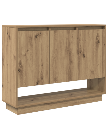 Credenza rovere artigianale 97 x 29 x 75 cm Legno multistrato