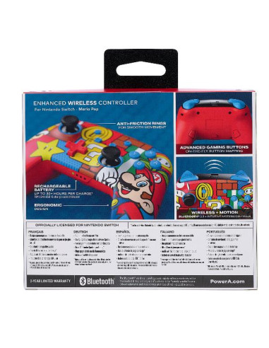 MARIO POP EHANCED WIRELESS CONTROL.