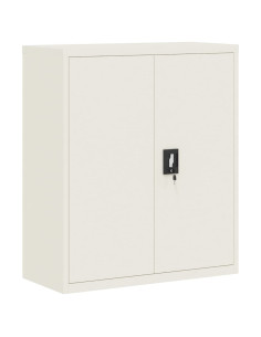 Armadio Classificatore Bianco 90x40x105 cm in Acciaio 2