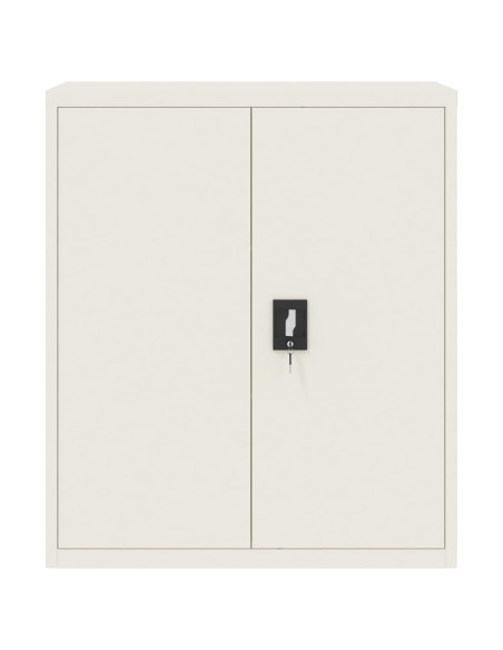 Armadio Classificatore Bianco 90x40x105 cm in Acciaio