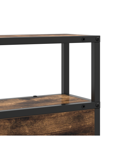 Testata contenitore Rovere fumo 120 cm Legno multistrato