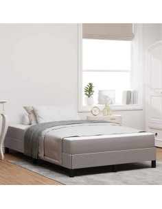 Letto a molle con materasso Talpa 120 x 190 cm Tessuto 2