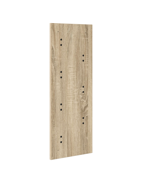 Appendiabiti a muro rovere sonoma 30 x 1.5 x 80 cm