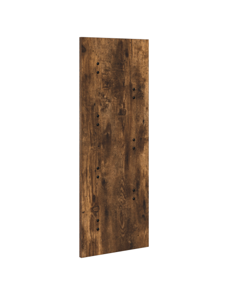 Appendiabiti a muro Rovere fumo 30 x 1.5 x 80 cm