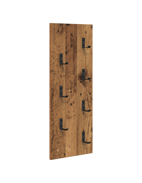 Appendiabiti a muro Legno vecchio 30 x 1.5 x 80 cm