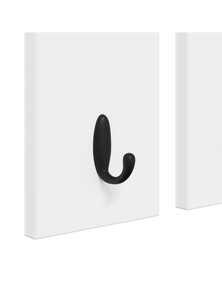 Appendiabiti a muro Bianco 85 x 10 x 45 cm Legno multistrato