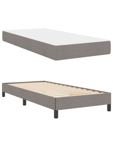 Letto a molle con materasso Talpa 90 x 200 cm Tessuto