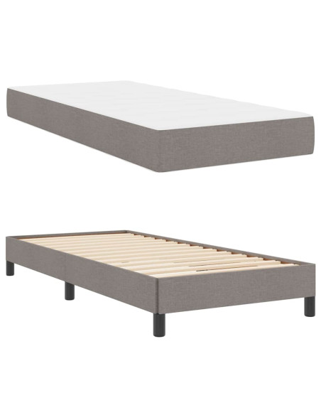 Letto a molle con materasso Talpa 100 x 200 cm Tessuto