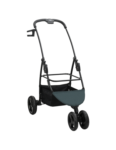 Passeggino pieghevole per animali Verde 78 x 54 x 101 cm