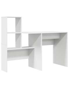 Scrivania Bianco 131,5 x 50 x 106,5 cm Legno multistrato