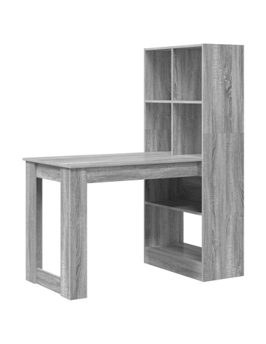 Scrivania Grigio Sonoma 122 x 67 x 145 cm Legno multistrato