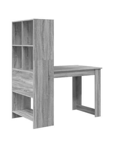 Scrivania Grigio Sonoma 122 x 67 x 145 cm Legno multistrato