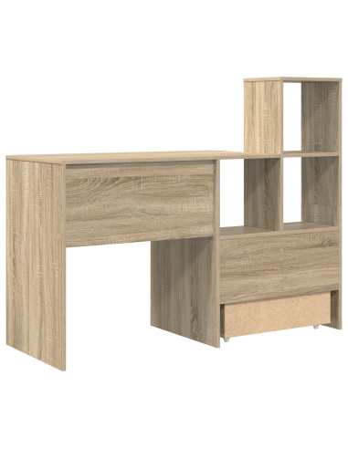Scrivania Rovere Sonoma 131,5 x 50 x 106,5 cm Legno multistrato
