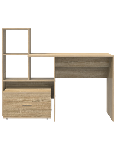 Scrivania Rovere Sonoma 131,5 x 50 x 106,5 cm Legno multistrato