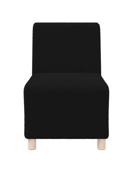 Sofa Chiar 2 pcs Nero 55 x 74 x 82 cm