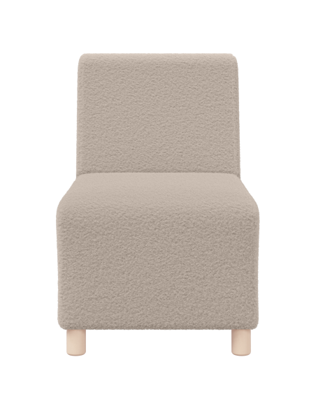 Sofa Chiar 3 pcs Grigio chiaro 55 x 74 x 82 cm