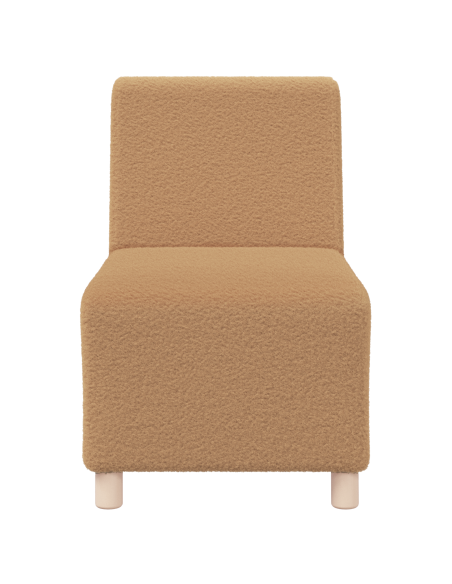 Sofa Chiar 3 pcs Beige 55 x 74 x 82 cm