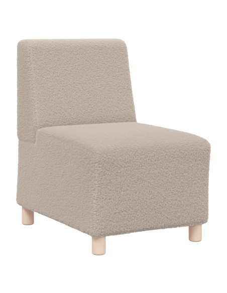 Sofa Chiar 2 pcs Grigio chiaro 55 x 74 x 82 cm