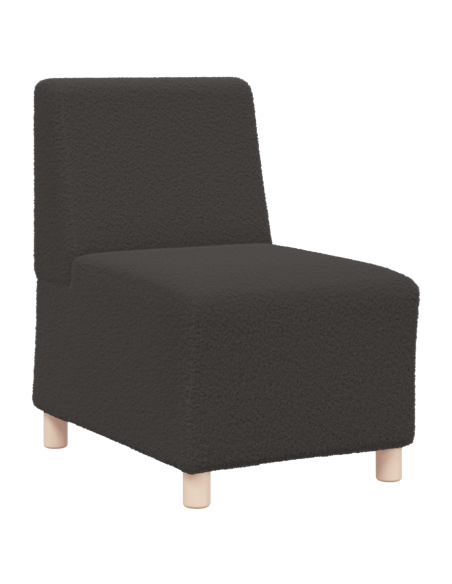 Sofa Chiar 2 pcs Grigio scuro 55 x 74 x 82 cm