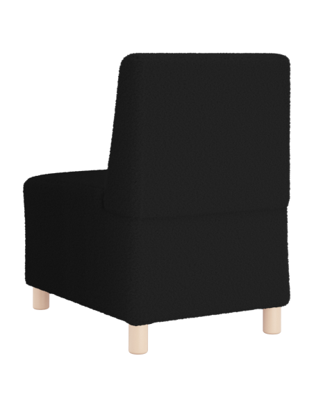 Sofa Chiar 2 pcs Nero 55 x 74 x 82 cm