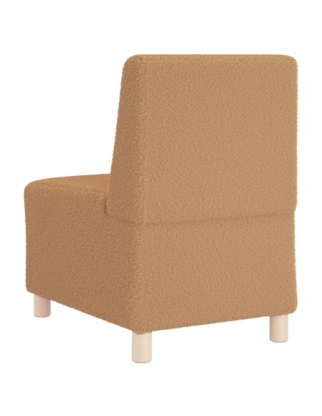 Sofa Chiar 3 pcs Beige 55 x 74 x 82 cm
