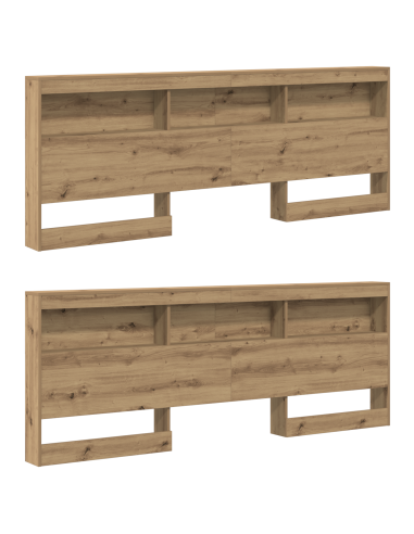 Testata contenitore Rovere artigianale 180 cm Legno multistrato