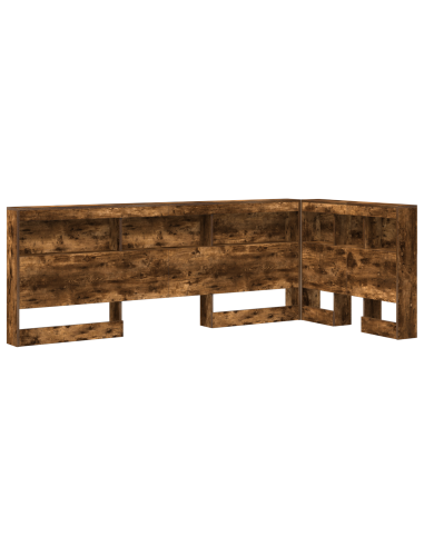 Testata contenitore Rovere fumé 90 cm Legno multistrato