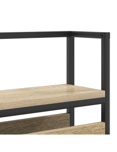 Testata contenitore rovere sonoma Legno multistrato 2