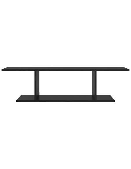 Mobile TV Nero 103 x 30 x 26.5 cm Legno multistrato