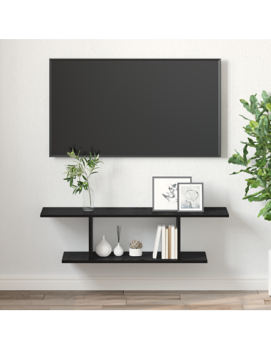 Set mobile TV Nero 103 x 30 x 26,5 cm Legno multistrato