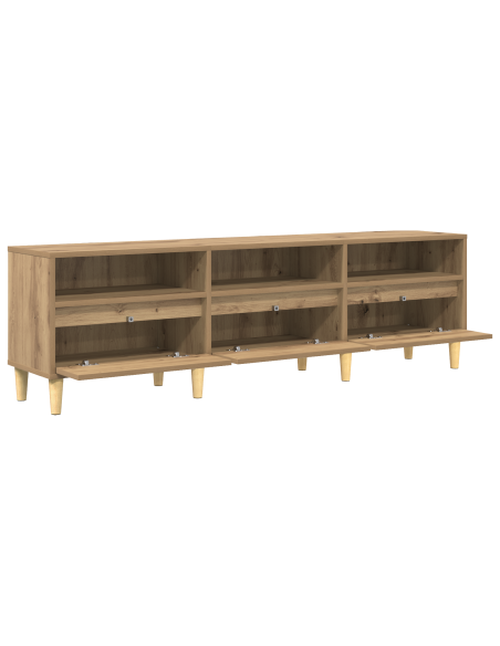 Mobile TV rovere artigianale 150 x 30 x 45 cm Legno multistrato