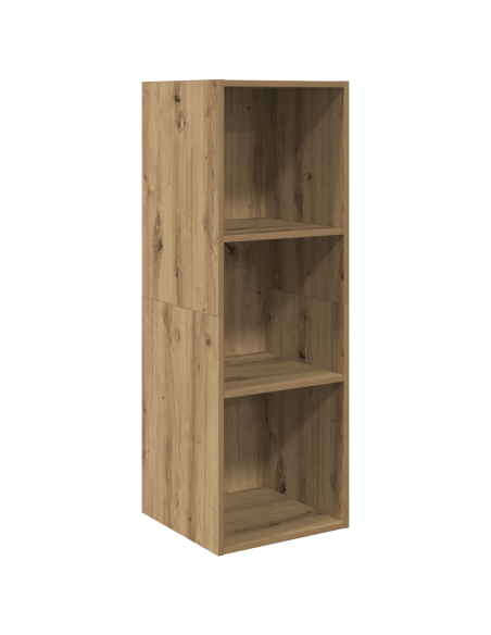 Set di mobili TV 3 pcs rovere artigianale 37 x 37 x 142.5 cm