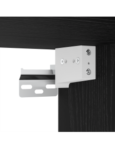 Set mobile TV 7 pcs Rovere Nero Legno multistrato 2