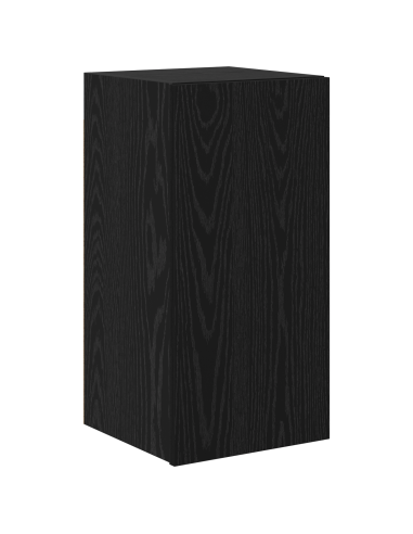 Set mobile TV 7 pcs Rovere Nero Legno multistrato