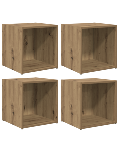 Set mobile TV 4 pcs Rovere artigianale 37 x 35 x 37,5 cm 2