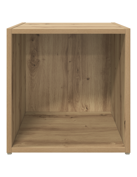 Mobili TV 4 pz Rovere artigianale 37x35x37 cm Legno ingegnerizzato