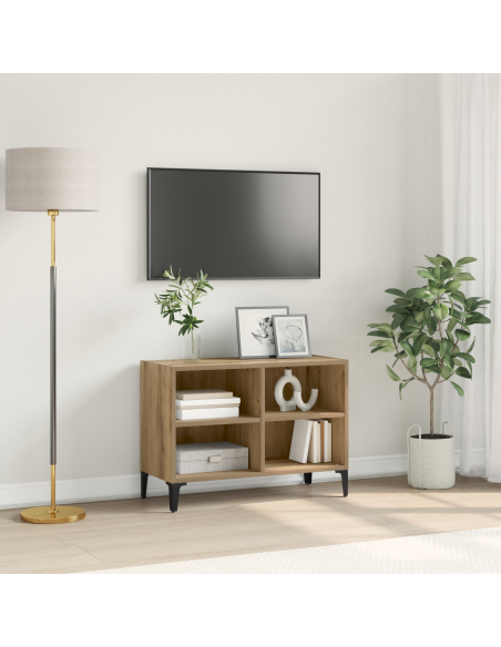 Supporto TV in rovere artigianale Rovere artigianale