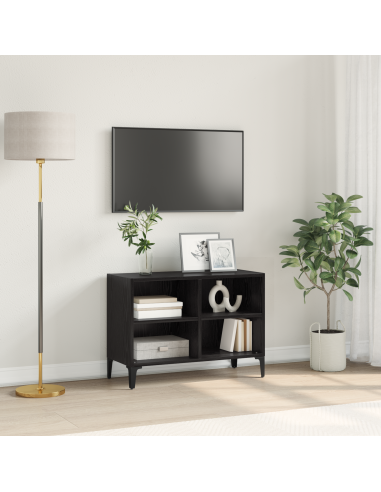 Set mobile TV Nero 69,5 x 30 x 50 cm Legno multistrato