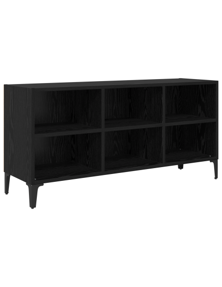 Supporto TV in Rovere Nero Rovere Nero Truciolare Standard
