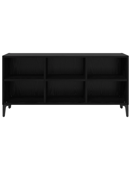 Supporto TV in Rovere Nero Rovere Nero Truciolare Standard