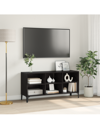 Set mobile TV Nero 103,5 x 30 x 50 cm Legno multistrato