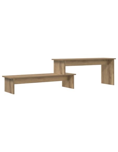 Set mobile TV Rovere artigianale 180 x 30 x 43 cm