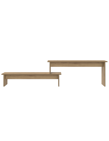 Set mobile TV Rovere artigianale 180 x 30 x 43 cm