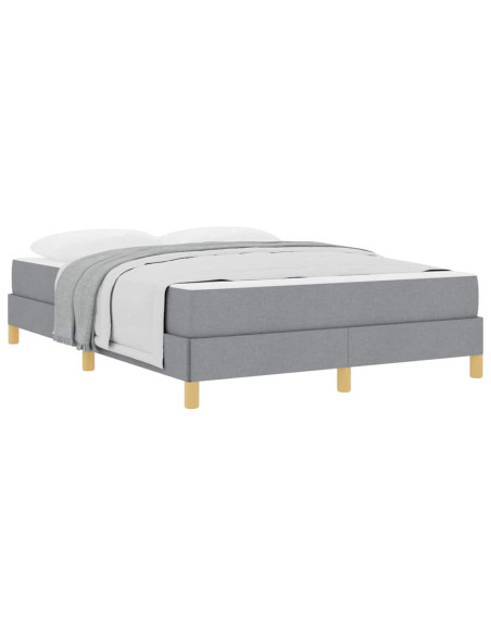 Letto a molle Tortora, Marrone 160 x 200 cm