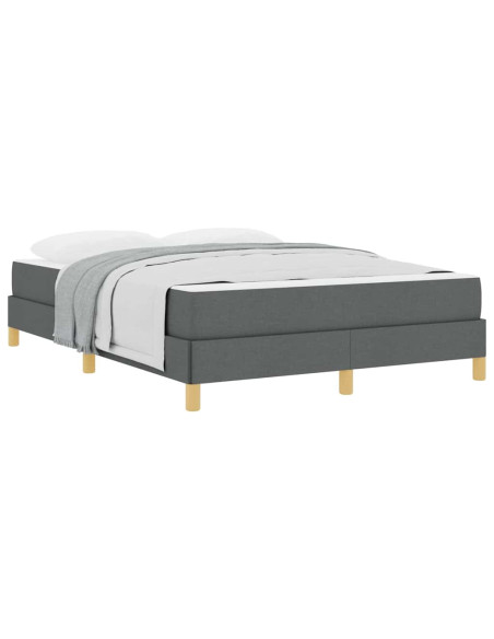 Letto a molle Tortora, Marrone 160 x 200 cm