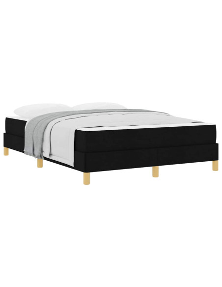 Letto a molle Nero, Marrone 160 x 200 cm