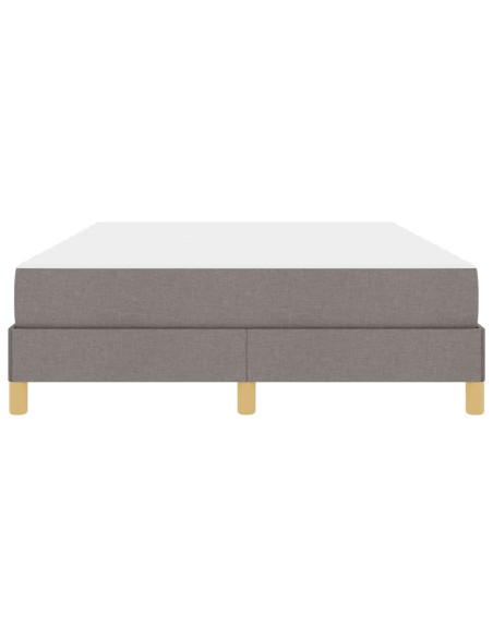 Letto a molle Tortora, Marrone 160 x 200 cm