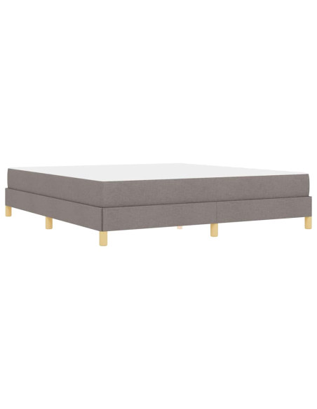 Letto a molle Tortora, Marrone 180 x 200 cm
