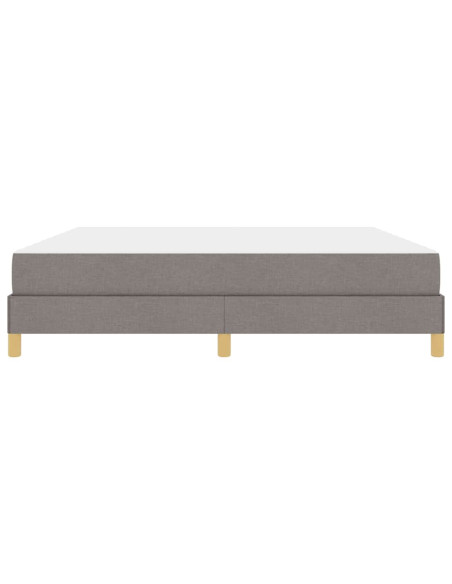 Letto a molle Tortora, Marrone 180 x 200 cm
